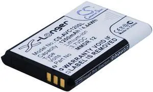 Cameron Sino Battery for Avantree SP850;Avus C12, C22, V2, S62, Piano, Verdit; Caseroxx1100; Denver GSP-120, GSP-131, GSP-110 1200mAh / 4.44Wh