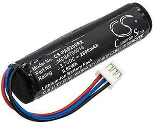 Cameron Sino Battery for Parrot Bebop 2 Skycontroller 2 P2, SkyController 2 HD Power Editi PN:Parrot MCBAT00014 2600mAh / 9.62Wh