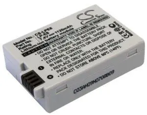 Cameron Sino Battery for Canon EF-S, EOS 550D, EOS 600D, EOS 650D, EOS 700D, EOS Kiss X4, EOS Kiss X5, EOS Kiss X6i, EOS Rebel T4i, EOS Rebel T5i, Rebel T2i 1120mAh Cameron Sino Battery for Canon EF-S, EOS 550D, EOS 600D, EOS 650D, EOS 700D, EOS Kiss X4, EOS Kiss X5, EOS Kiss X6i, EOS Rebel T4i, EOS Rebel T5i, Rebel T2i 1120mAh
