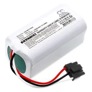 CS Replacement Battery for iRobot Q011, Q0120, Q011020, Q012020, RCC-Y1 Essential Vac Combo Mop R PN:ABL-G 2600mAh / 37.44Wh CS Replacement Battery for iRobot Q011, Q0120, Q011020, Q012020, RCC-Y1 Essential Vac Combo Mop R PN:ABL-G 2600mAh / 37.44Wh