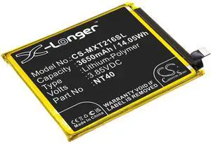 CS Replacement Battery for Motorola Moto G Pure,XT2163-4,XT2163DL,G Pure 2021 PN:NT40 3650mAh / 14.05Wh CS Replacement Battery for Motorola Moto G Pure,XT2163-4,XT2163DL,G Pure 2021 PN:NT40 3650mAh / 14.05Wh