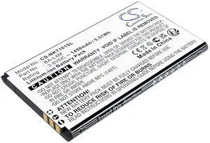 CS Replacement Battery for Nokia 220 4G,225,235 4G,3210 4G,TA-1617,215 (2024) PN:BA-L4M 1450mAh / 5.51Wh CS Replacement Battery for Nokia 220 4G,225,235 4G,3210 4G,TA-1617,215 (2024) PN:BA-L4M 1450mAh / 5.51Wh
