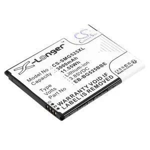 CS Replacement Battery for Samsung Galaxy XCover 5 2021,SM-G525F,SM-G525F/DS,Galaxy XCover 5,SM-G525N PN:EB 3000mAh / 11.55Wh CS Replacement Battery for Samsung Galaxy XCover 5 2021,SM-G525F,SM-G525F/DS,Galaxy XCover 5,SM-G525N PN:EB 3000mAh / 11.55Wh