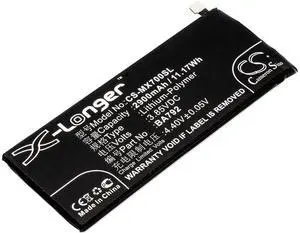 CS Replacement Battery for MeiZu Pro 7,M792Q,M792C PN:BA792,BA791 2900mAh / 11.17Wh CS Replacement Battery for MeiZu Pro 7,M792Q,M792C PN:BA792,BA791 2900mAh / 11.17Wh