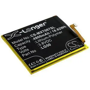 CS Replacement Battery for Motorola One Fusion Plus,XT2067 PN:LG50 4900mAh / 18.62Wh CS Replacement Battery for Motorola One Fusion Plus,XT2067 PN:LG50 4900mAh / 18.62Wh