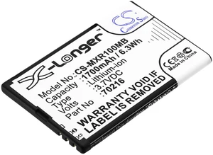 CS Replacement Battery for Snow,MOBI Video Magnifier PN:R001710000 1700mAh / 6.29Wh CS Replacement Battery for Snow,MOBI Video Magnifier PN:R001710000 1700mAh / 6.29Wh