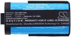Battery for Logitech UE MegaBoom, S-00147, 533-000116  7.40V