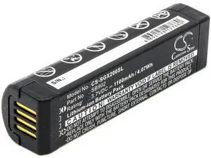 Battery for SHURE GLXD1,GLXD2, GLXD2, MXW2, GLXD, SB902   3.70V 1100mAh / 4.07Wh