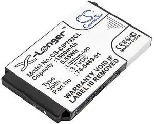 Cameron Sino Battery for Cisco 7026G, 74-5468-01, 7925, 7925G, 7925G-EX, 7926, 7926G, CP-7925G-A-K9, CP-7925G-EX-K9, CP-BATT-7925G-STD PN:Cisco 74-5469-01, U8ZBAE12 1500mAh / 5.55Wh