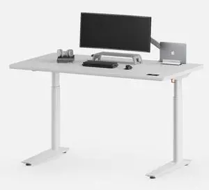 Autonomous Desk 5 Electric Standing Autonomous Desk 53x29 Titanium White - Autonomous Desk 5 Pro