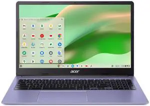 Acer Chromebook Laptop | 15.6" Full HD Display | Intel Celeron N4500 Processor | 4GB LPDDR4X, 64GB eMMC | ChromeOS | Lavender | CB315-4H-C0VN