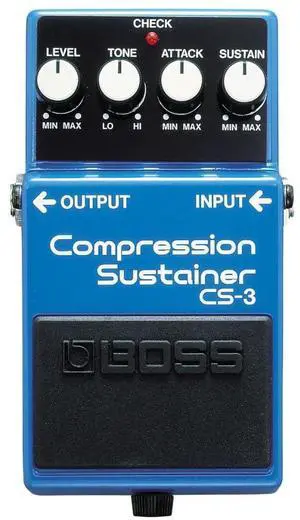 BOSS AUDIO CS3 Compressor/Sustainer Pedal