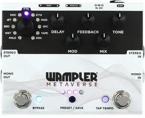 Wampler Metaverse Multi Delay with MIDI (META-Verse)