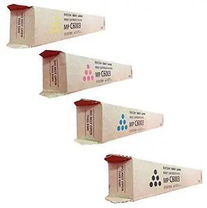 Ricoh 841849, 841852, 841851, 841850 Standard Yield Toner Cartridge Set - Ricoh MP C4503 by Ricoh