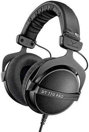 beyerdynamic DT 770 Pro 80 ohm Limited Edition Professional Studio Headphones, Black