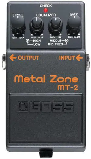 MT-2 Metal Zone Distortion Guitar Pedal MT-2 Metal Zone Distortion Guitar Pedal