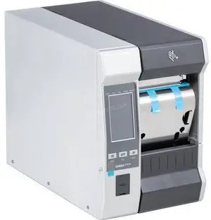 Zebra ZT610 4" Thermal Transfer Label Printer with Color Screen, 203dpi, Serial, USB, Gigabit Ethernet, Bluetooth 4.0, USB Host, Rewind, ZPL - ZT61042-T210100Z