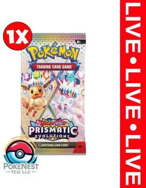 Pokemon TCG Prismatic Evolution Packs (EN)