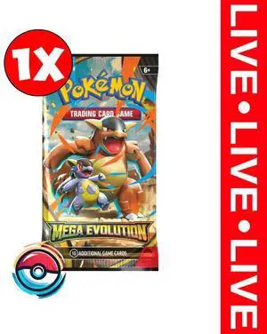 Pokemon TCG Mega Evolutions Booster pack (EN)