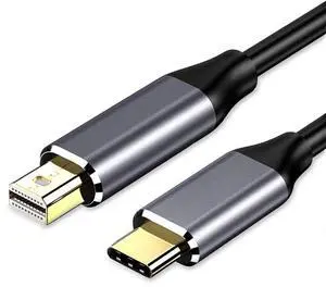 vienon 6FT USB C to Mini DisplayPort Cable, 4K@60Hz Type C to Mini-DisplayPort Cable Compatible with iPhone 15,MacBook Pro/Air/iMac/Surface etc (Not Bi-Directional, Not for Thunderbolt 2)