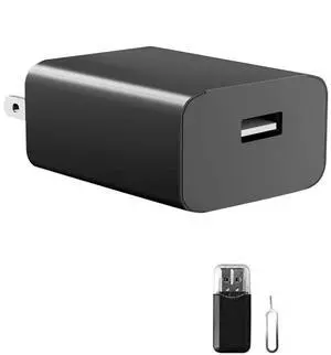 TAOZHI Mini Camera 1080P Nanny Cam Small Security Camera with Night Vision and Motion Detection for Indoor and Home, No WiFi