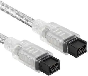 wtyixs 6ft Firewire Cable Firewire to USB Adapter IEEE 1394 9Pin to 9Pin Wire Firewire 800 Cable Connector Extender Converter Cord for DV Camera Camcorder, PC, DVD Recorder