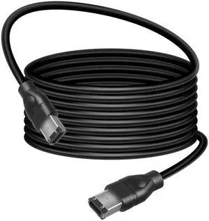 HATMINI 1394 Firewire 400 Cable,6FT IEEE 1394 Firewire 6 Pin Male to 6 Pin Male Adapter Cable Firewire DV Cable for Printer, PC, Scanner, Camcorder
