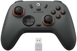 GameSir Nova Lite 2 Wireless PC Controller with Hall Effect Joysticks & Triggers, 2.4G & Wired 1000Hz Polling Rate, Remappable Buttons - Compatible with PC/Switch/Steam/Android (Grey)