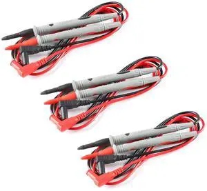 EC Buying 6Pcs Digital Multi Meter Test Probes Leads - Clamp Tester & Needle Point Probes for Multimeter Electronic Test Leads