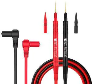 BES Electrician Test Leads CAT III 2000V 20A Probe,Multimeter Test Leads Plug,Digital Multimeter Test Leads Probes Electrical Test Probe