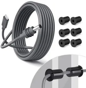 Automiim Starlink Mini Cable with Wall Grommets Kit 16.4 FT Starlink Mini USB C to DC Power Cable, 6 PCS Starlink Cable Grommet Wall Pass Through 3/4 Inch Automiim Starlink Mini Cable with Wall Grommets Kit 16.4 FT Starlink Mini USB C to DC Power Cable, 6 PCS Starlink Cable Grommet Wall Pass Through 3/4 Inch