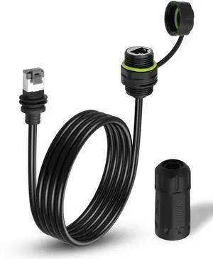 CERRXIAN for Starlink Ethernet Adapter Gen 3/Mini, Starlink Mini Ethernet Extension to RJ45 Coupler, Waterproof IP68, CAT 6A, Compatible with Starlink Gen 3 Dish and Router (3.2FT / 1M)