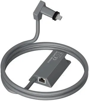 Mwin Starlink Ethernet Adapter for Gen 2 - Starlink Accessories for V2 Internet Kit Satellite, Powerline Ethernet Adapter Actuated Gen 2 for Wired External Network Fast & Stable Connection