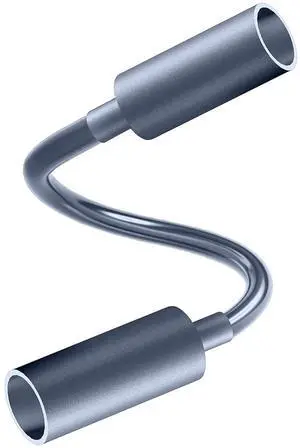 AMAKE StarLink Mini DC Cable Connector Male-to-Male Waterproof Extension Cable,Waterproof StarLink Power Accessory,Suitable for StarLink Mini Extension Power Cable (0.2 Meters)