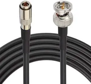 Superbat DIN to HD SDI BNC Cable 1ft, DIN 1.0/2.3 to BNC Male Cable (Belden 1855A) for Blackmagic BMCC/BMPCC Video Assist 4K Transmissions HyperDeck Kameras