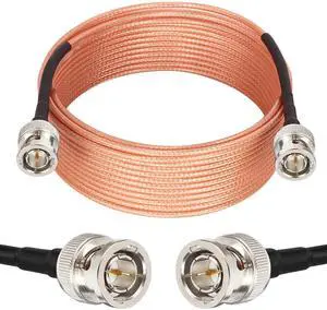 XRDS-RF SDI Cable 25ft, Flexible 3G HD BNC to BNC Video Cable 75 Ohm RG179 Extension for 4K 1080P Camera Monitor Vedio Recorder, SDI to HDMI Converter