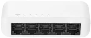 5 Port Gigabit Ethernet Switch, 4 x 100/1000Mbps Ports and 1 Gigabit Uplink, Unmanaged Mini Plastic YuLinca Gigabit Ethernet Splitter