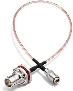 BINGFU DIN 1.0/2.3 Male to BNC Female 75 Ohm Video SDI Cable 30cm 12 inch for 3G HD SDI Video Recorder Camera Assist Monitor Audio Gateway Hub Broadcast Router Frame Synchronizer Sync Converter