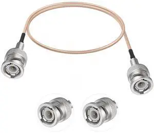 SDTC Tech BNC Male to BNC Male HD-SDI Cable RG316 Coaxial Coax Antenna Pigtail Jumper 50 Ohm BNC Connector Adapter (3 feet/1m)