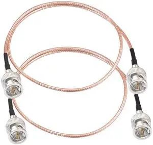 Superbat 3G SDI Cable BNC Cable 75 ohm 50cm for Cameras Monitor Recorder BMCC Video Equipment Supports HD-SDI 3G-SDI 4K 8K Video 2Pcs