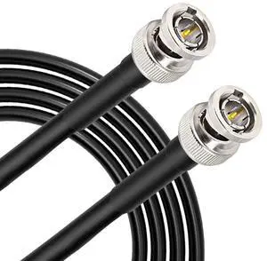 XRDS -RF SDI Cables 3FT, HD-SDI Cable 75 Ohm BNC Male to BNC Male Video Coaxial Cable for Video Surveillance Camera CCTV System