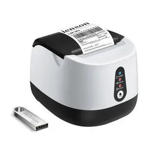 ienRon Thermal Receipt Printer, 58mm Max-Width POS Printer with High-Speed Printing and Advanced Thermal Technology, Support ESC/POS Window Linux Operating System Printing
