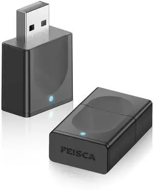 Wireless Carplay Adapter for iPhone, Convert Wired to Apple Carplay Wireless Adapter, Mini Size with Bluetooth 5.3 WiFi 5.8 GHz, Plug and Play, Connection Stable No Delay