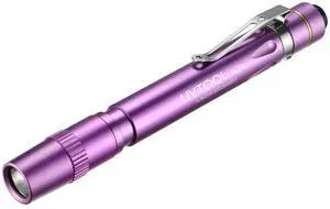 LIGHTFE UVTOOL-A2 395nm UV Blacklight Flashlight | High Power for Resin Curing, Pet Urine Detection, Mineral Fluorescence