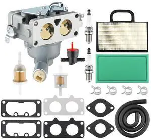 791230 Carburetor V-Twin 407777 406777 405777 22HP 24HP 18-25HP Carburetor for Toro Cub cadet Troy bilt Craftsman Husqvarna Lawn Mower - Manual Choke