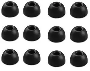 6 Pairs Replacement Silicone Earbuds Tips for Beats Fit Pro & Beats Studio Buds, 3 Sizes (S/M/L)  Soft Comfortable Noise Reduction Eartips for Beats Earbuds Replacement Tips, Fit in Case (Black)