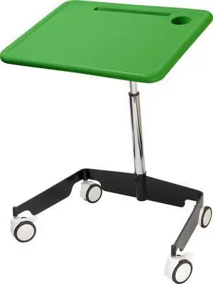 Kore Design Kids Sit-Stand Mobile Student Desk 31" to 38", Green