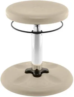 Kore Design Kids Adjustable Standard Wobble Chair 14-19", Sand Dollar