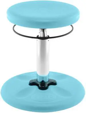 Kore Design Kids Adjustable Standard Wobble Chair 14-19", Pale Blue