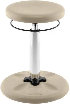 Kore Design Kids Adjustable Tall Wobble Chair 16.5-24", Sand Dollar